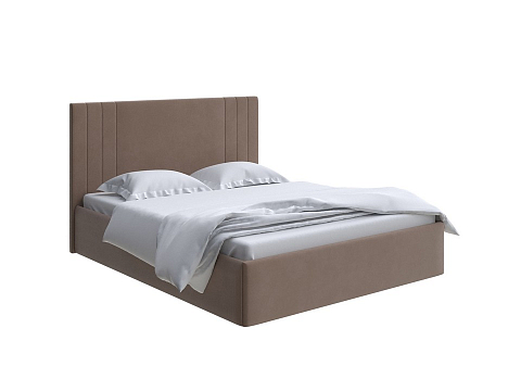 Кровать Liberty - Аккуратная мягкая кровать в обивке из мебельной ткани