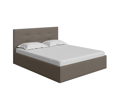 Кровать тахта Forsa - Универсальная кровать с мягким изголовьем, выполненным из рогожки.